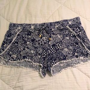 Lily Pulitzer for Target Navy Shorts